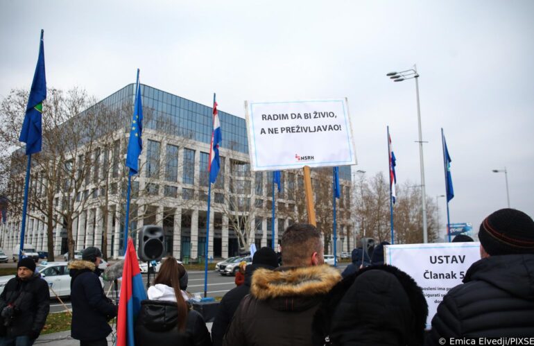 INA ostvarila rekordnu dobit. Radnici ponovno izvisjeli.